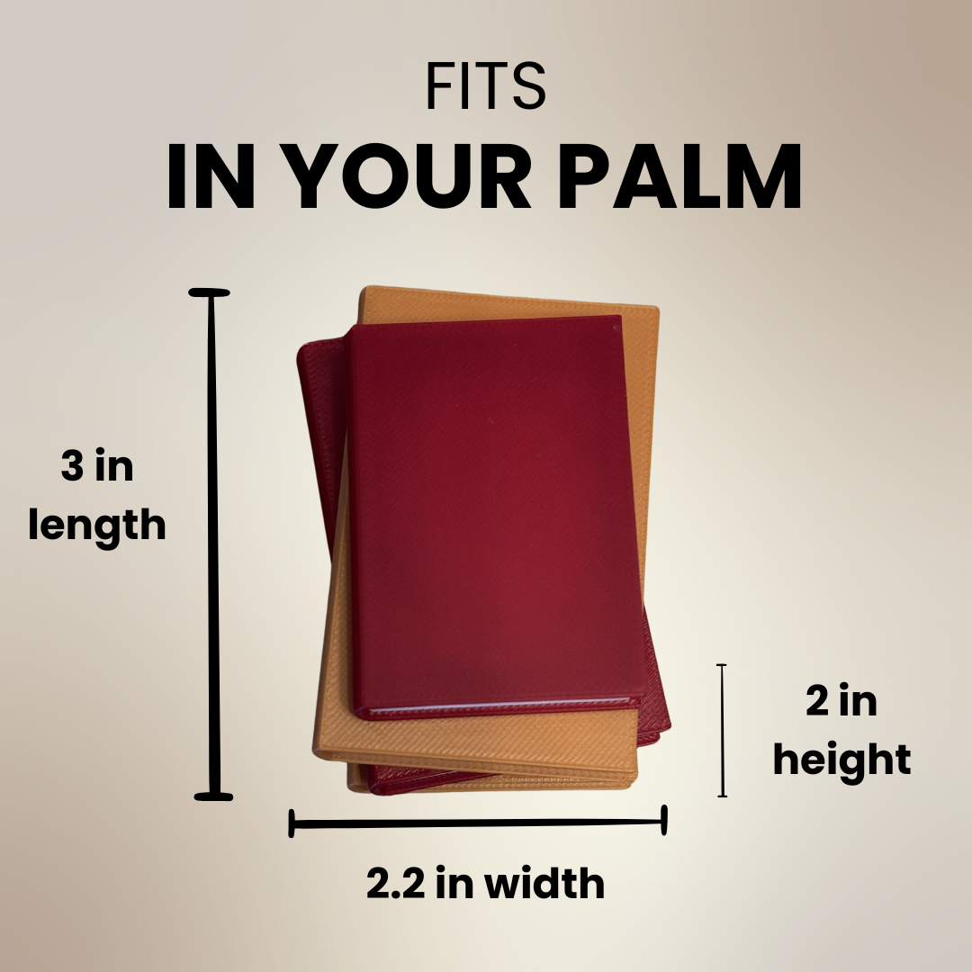 TinyBrights: Classic Vintage Faux Leather Style Light Up Book Stack