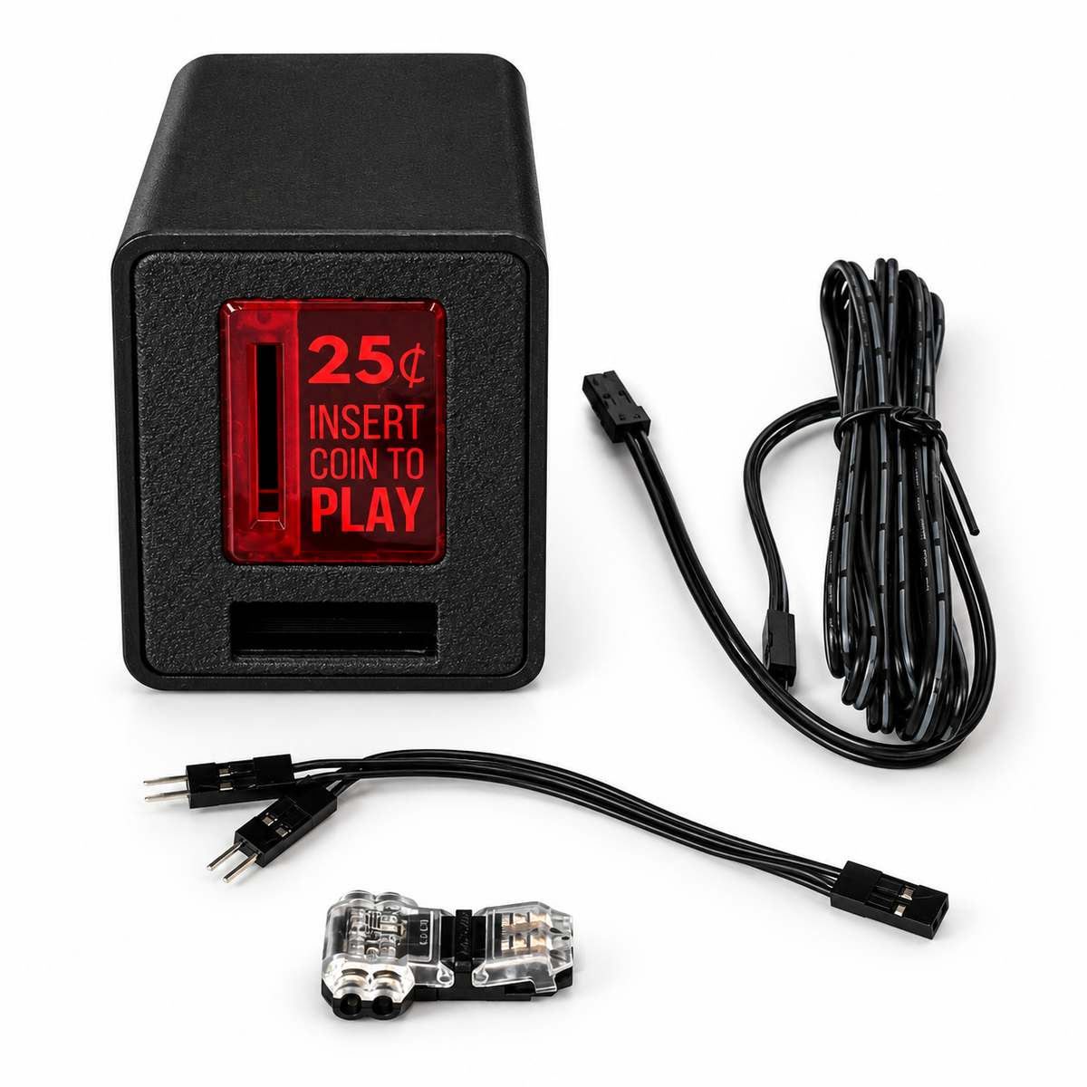 Wired Button Connection Kit - Hardwire Your Insert Coin Cube Gen 2 into Arcades & PCs