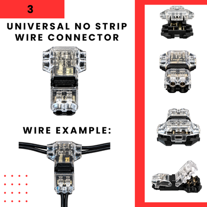 Wired Button Connection Kit - Hardwire Your Insert Coin Cube Gen 2 into Arcades & PCs