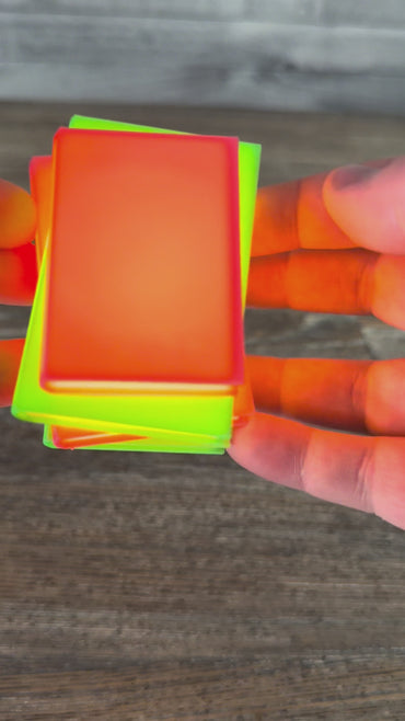 Tiny Brights: Light Up Stack of Books | Neon Y2K | Bookshelf & Book Nook Decor