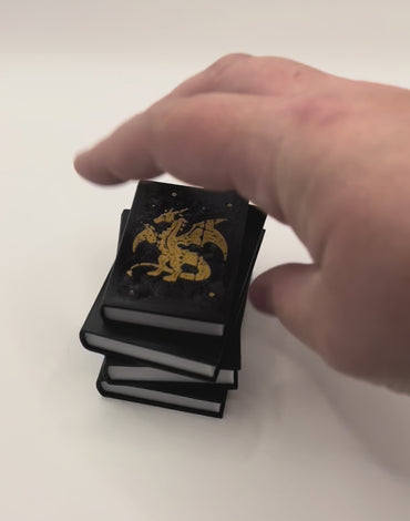 360 video view of the Tiny Brights: Fantasy Dragon Book Light.